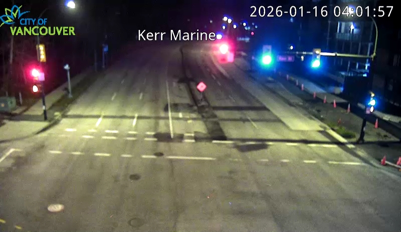 Kerr St & SE Marine Dr - East