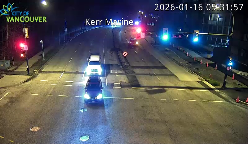 Kerr St & SE Marine Dr - East