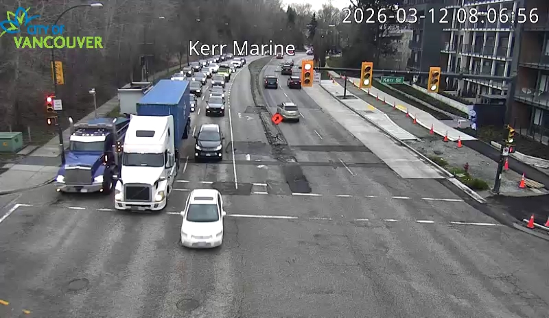 Kerr St & SE Marine Dr - East