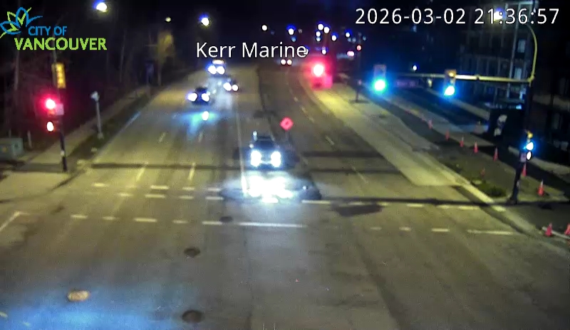 Kerr St & SE Marine Dr - East