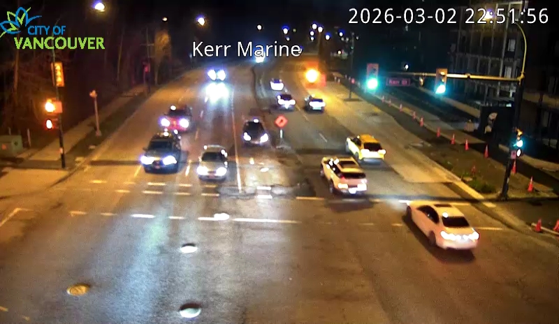 Kerr St & SE Marine Dr - East