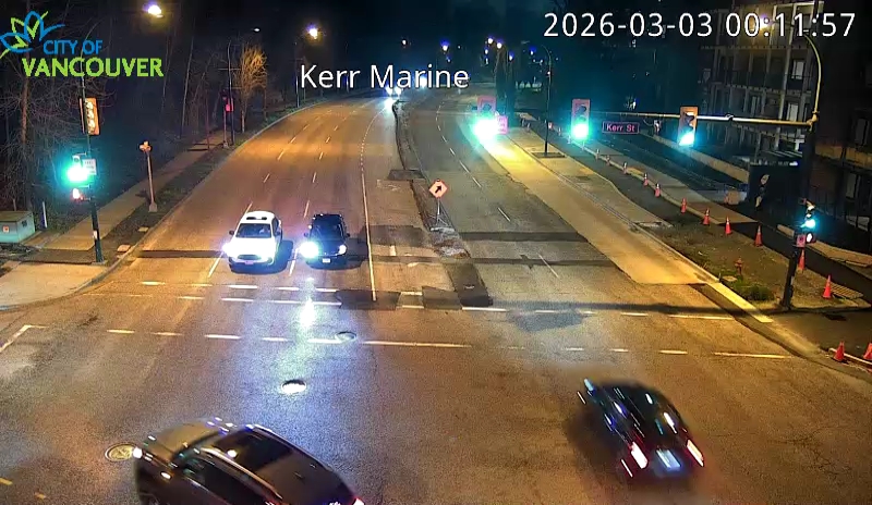 Kerr St & SE Marine Dr - East