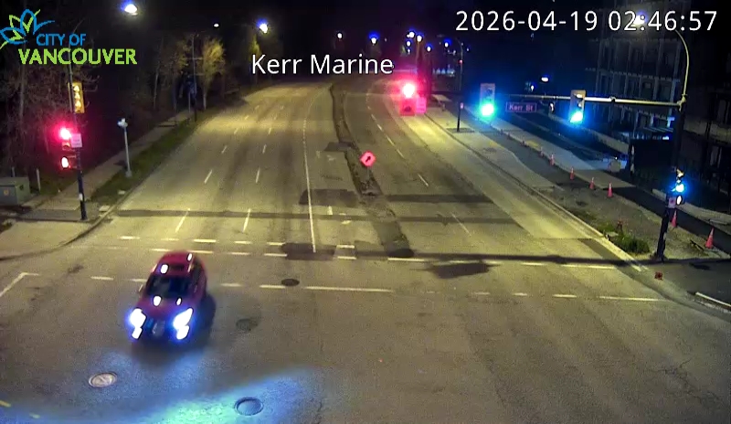 Kerr St & SE Marine Dr - East