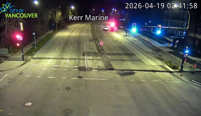 Kerr St & SE Marine Dr - East