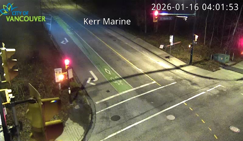 Kerr St & SE Marine Dr - North