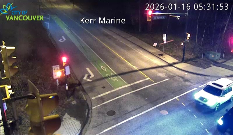 Kerr St & SE Marine Dr - North