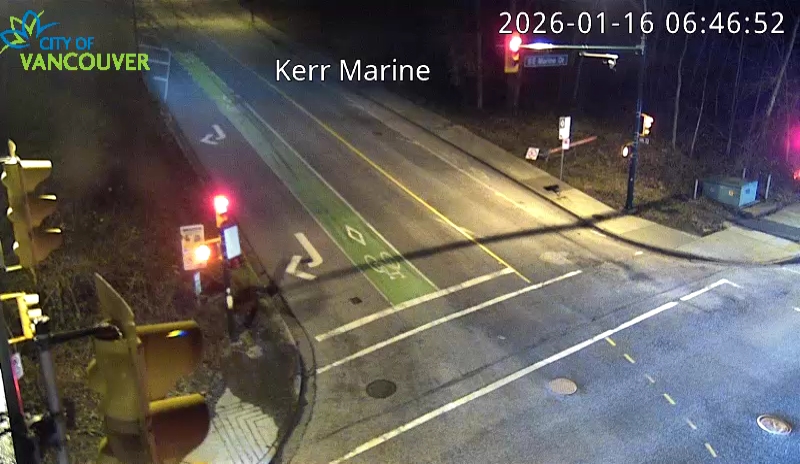 Kerr St & SE Marine Dr - North