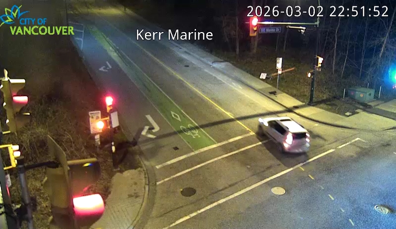 Kerr St & SE Marine Dr - North