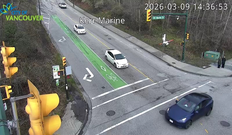 Kerr St & SE Marine Dr - North