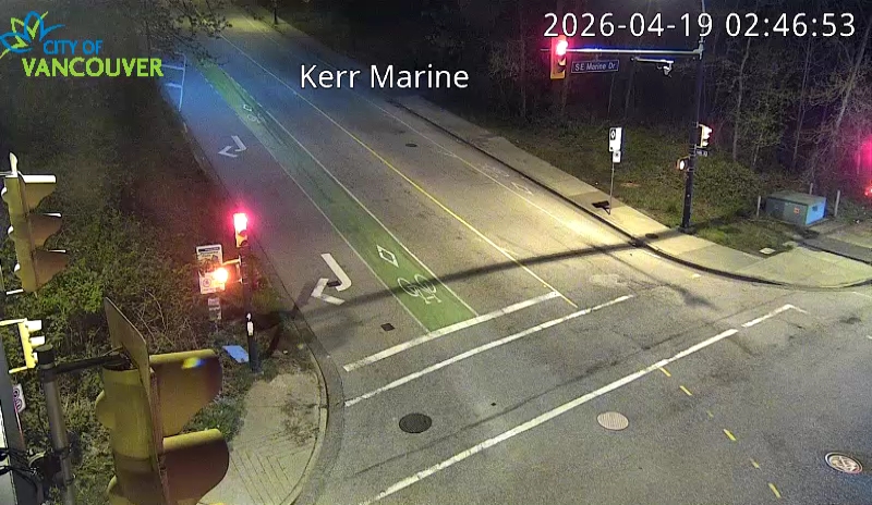 Kerr St & SE Marine Dr - North