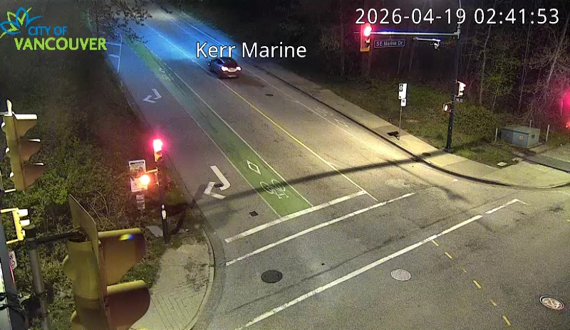 Kerr St & SE Marine Dr - North