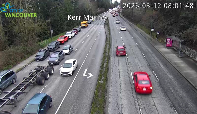 Kerr St & SE Marine Dr - West