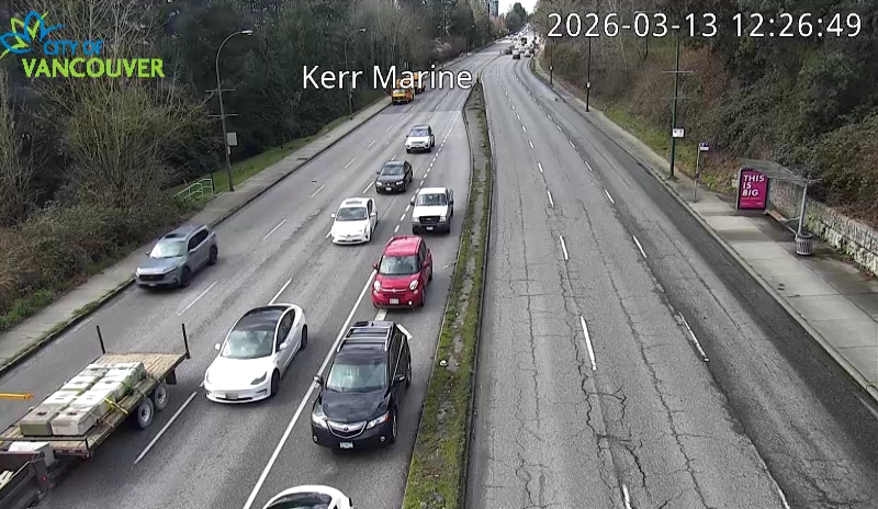 Kerr St & SE Marine Dr - West