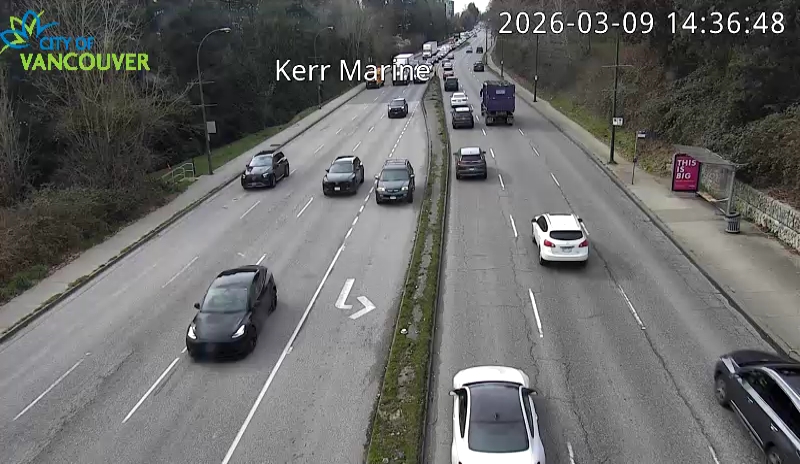 Kerr St & SE Marine Dr - West