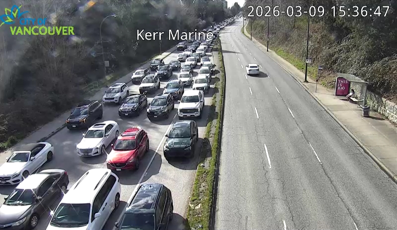 Kerr St & SE Marine Dr - West