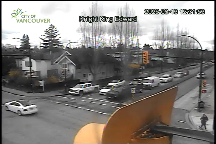 Knight St & E King Edward Ave - West