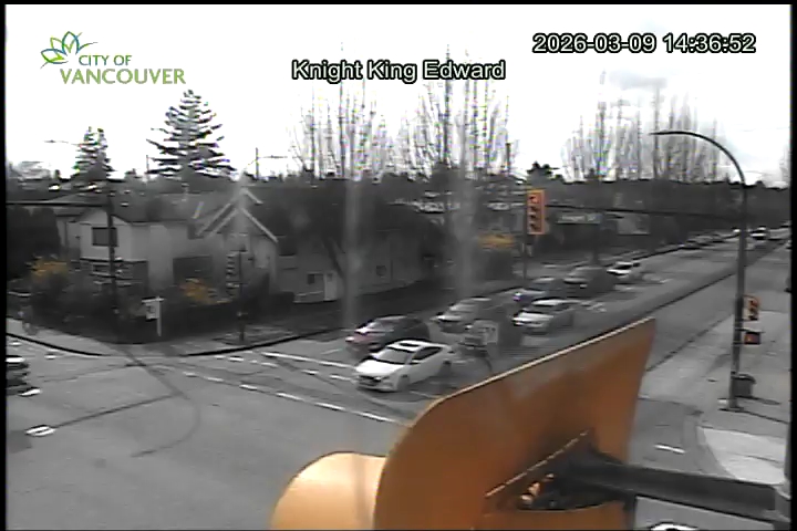 Knight St & E King Edward Ave - West