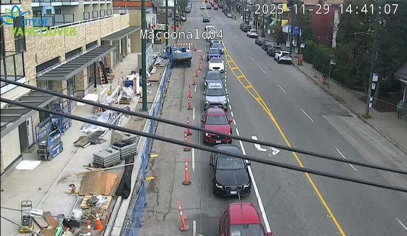 Macdonald St & W 4th Ave - East