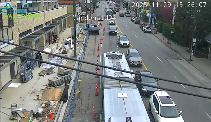 Macdonald St & W 4th Ave - East