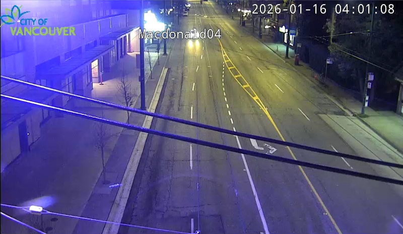 Macdonald St & W 4th Ave - East