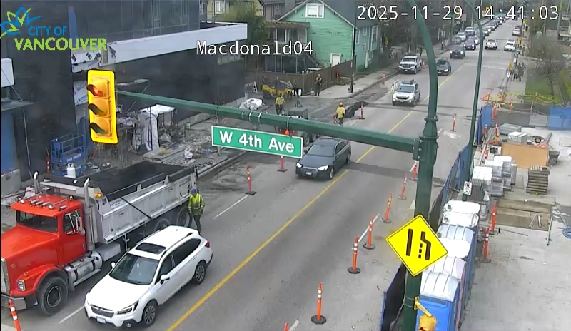 Macdonald St& W 4th Ave - North