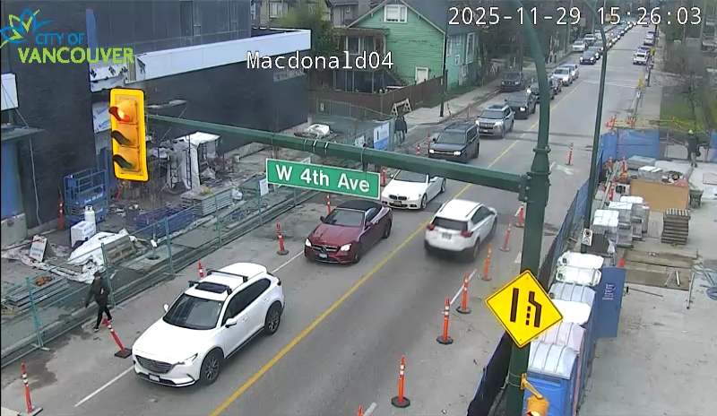 Macdonald St& W 4th Ave - North