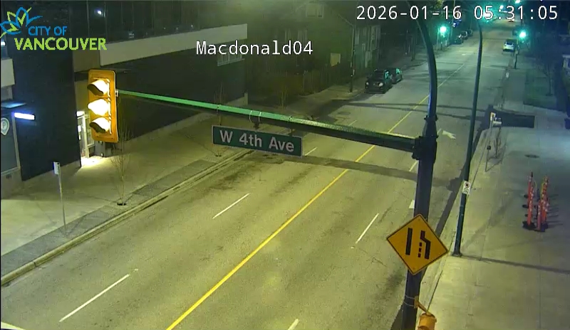 Macdonald St& W 4th Ave - North