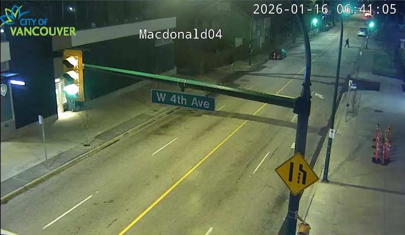 Macdonald St& W 4th Ave - North