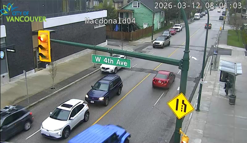 Macdonald St& W 4th Ave - North