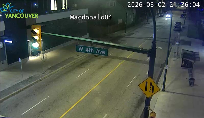 Macdonald St& W 4th Ave - North