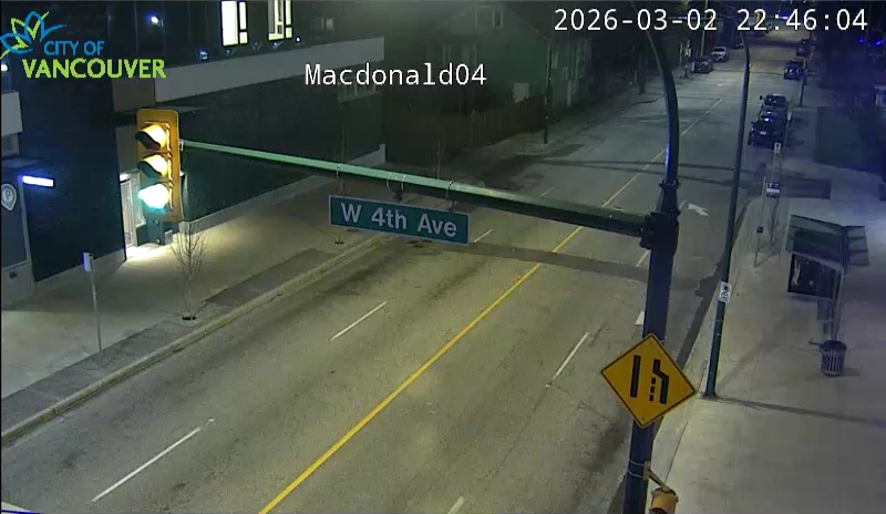 Macdonald St& W 4th Ave - North