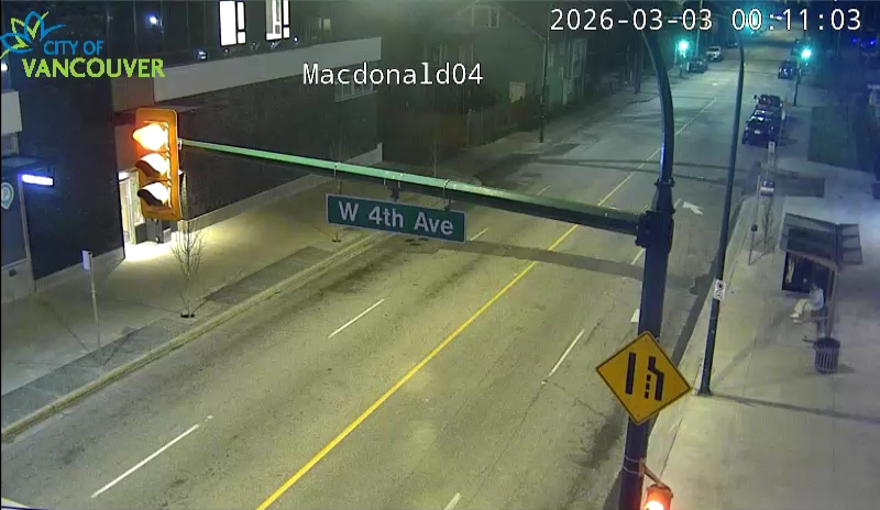 Macdonald St& W 4th Ave - North