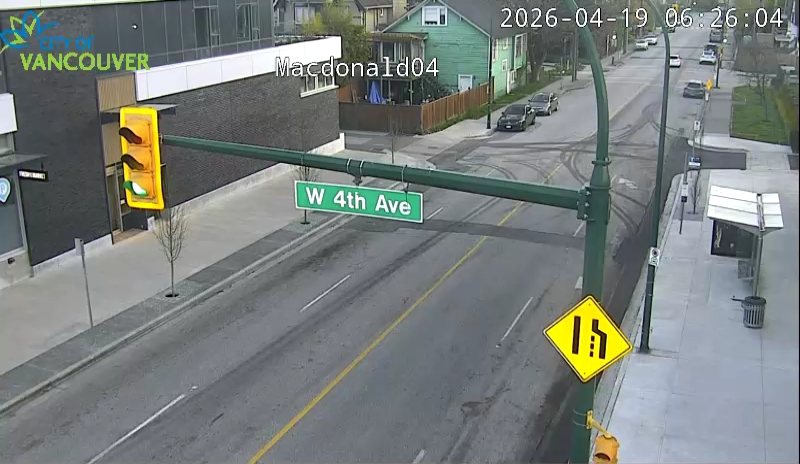 Macdonald St& W 4th Ave - North