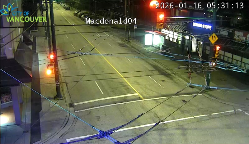 Macdonald St & W 4th Ave - South