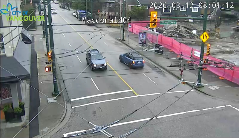 Macdonald St & W 4th Ave - South