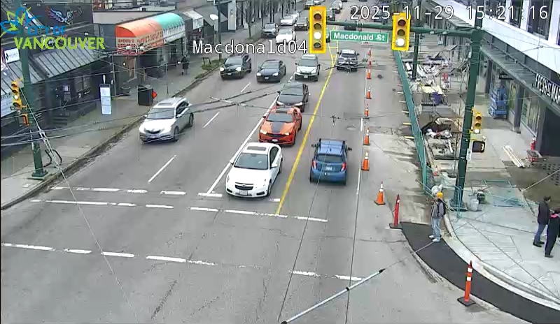 Macdonald St & W 4th Ave - West