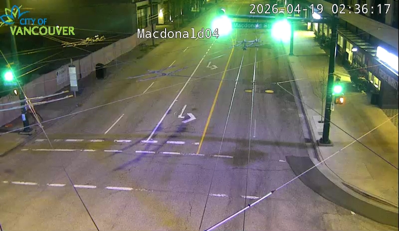 Macdonald St & W 4th Ave - West