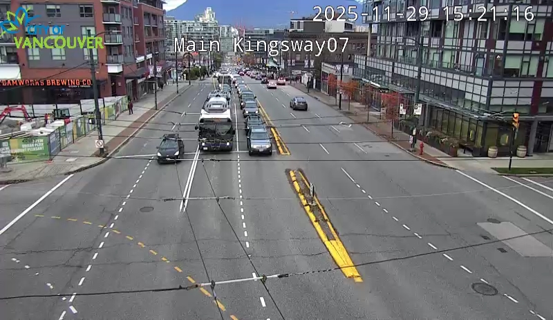 Main St & Kingsway - N