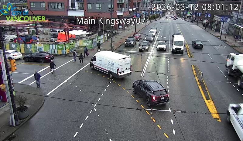 Main St & Kingsway - W