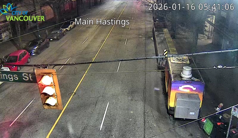 Main St & E Hastings St - North