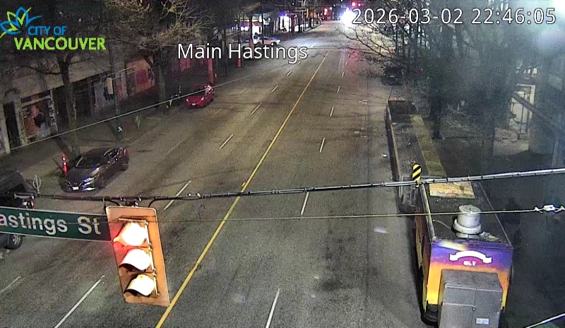 Main St & E Hastings St - North