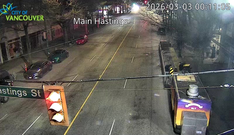 Main St & E Hastings St - North