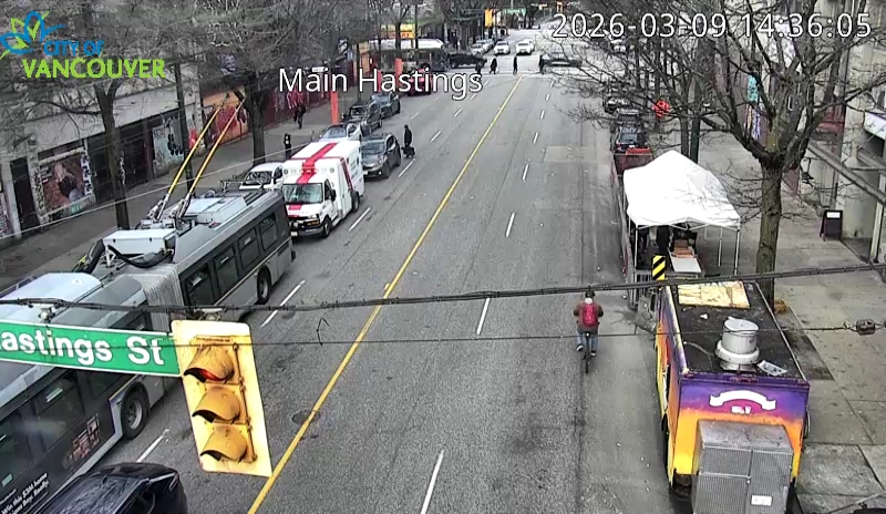 Main St & E Hastings St - North