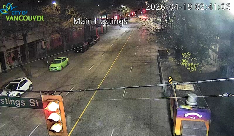 Main St & E Hastings St - North