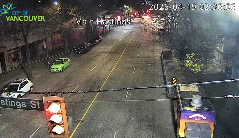 Main St & E Hastings St - North