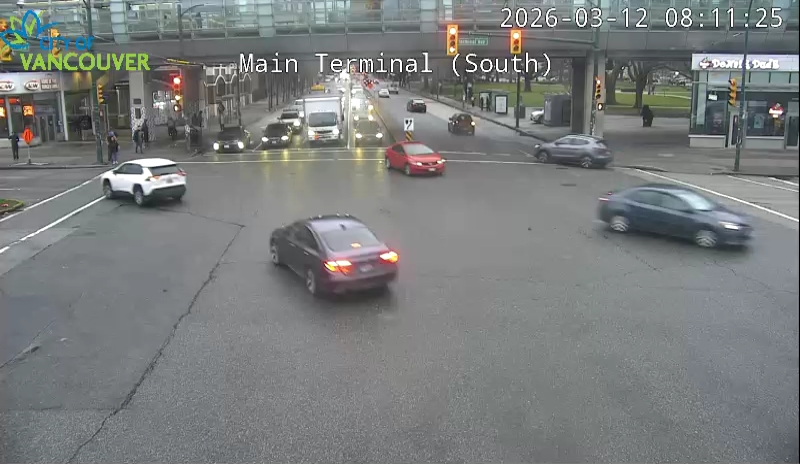 Main St & Terminal Ave - North