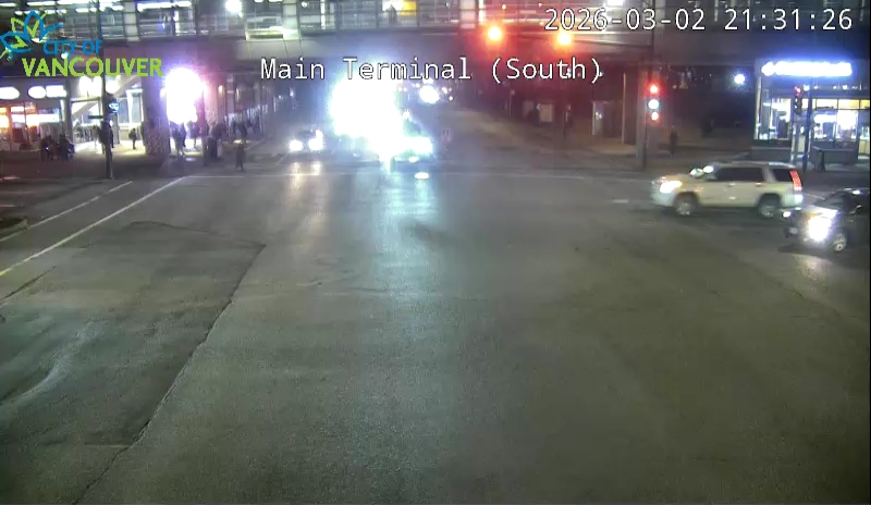 Main St & Terminal Ave - North