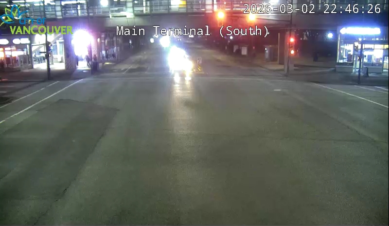 Main St & Terminal Ave - North