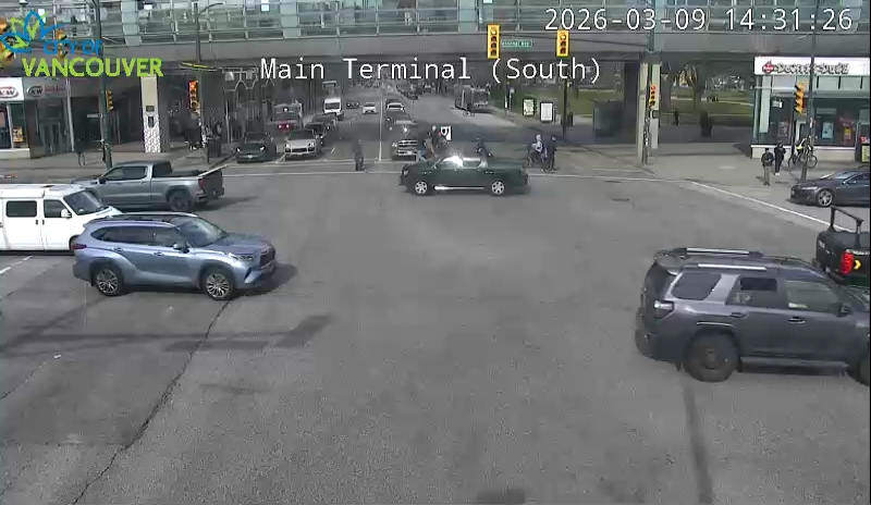 Main St & Terminal Ave - North