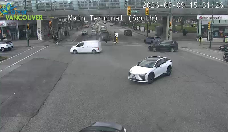 Main St & Terminal Ave - North